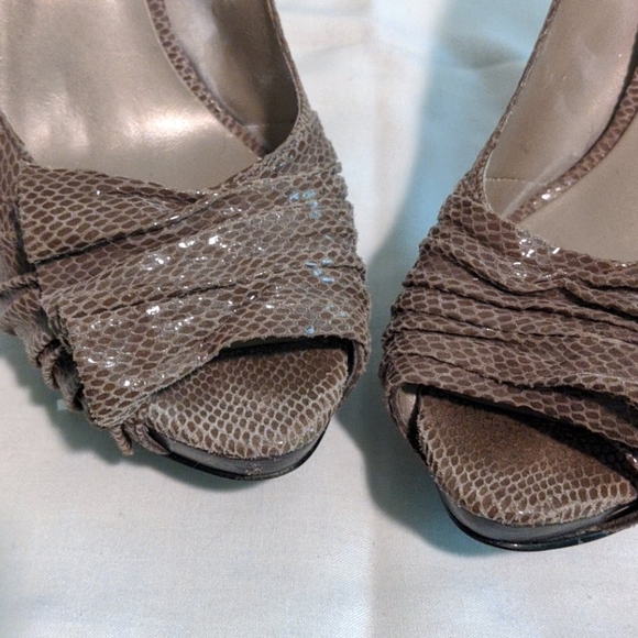 Moda Spana tan heels / pumps - Picture 2 of 8